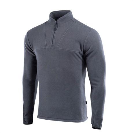 M-Tac Delta Fleece Jakke - komfortabel og praktisk fleece til udendørs aktiviteter med tommelhuller, lethed og varme i koldt vejr.