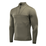 M-Tac Thermal Fleece Trøje Delta Level 2 i 100% polyester til kolde klimaer, ECWCS, med YKK-lynlåse, grøn langærmet trøje