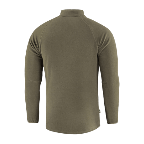 M-Tac Delta Polartec Raglan Jakke set bagfra i olivengrøn farve, lavet af 100% polyester Micro Series fleece.