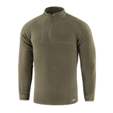 M-Tac Delta Polartec Raglan Jakke i olivenfarve lavet af 100% polyester Micro Series fleece til udendørs aktiviteter og daglig brug.