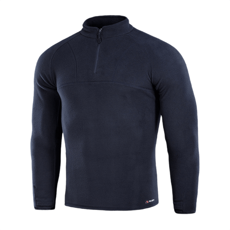 M-Tac Delta Polartec Raglan Jakke i marineblå, lavet af 100% polyester Micro Series fleece, perfekt til udendørs brug.