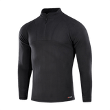 M-Tac Delta Polartec Raglan Jakke i sort, fremstillet af holdbar Micro Series fleece, ideel til hverdagsbrug og udendørsaktiviteter.