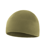 M-Tac Watch Cap Elite Fleece Beanie Hat Slimtex i olivengrøn, varm og let hue til koldt vejr, perfekt til taktisk brug og friluftsliv.