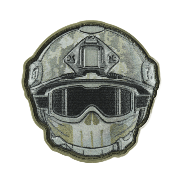 M-Tac Patch Emoji #20 PVC med 3D-effekt, moralepatch med velcro, perfekt til tøj, taske eller udstyr, 6.5 x 6.5 cm