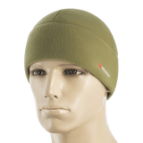 M-Tac Fleece Polartec Watch Cap i olivengrøn, let og varm hue lavet af slidstærk Polartec 200 Series fleece til udendørs brug.