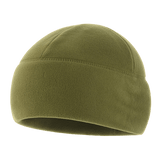M-Tac Fleece Polartec Watch Cap i oliven, let og varm hue ideel til kolde vejrforhold og udendørs aktiviteter, lavet af holdbart Polartec® fleece.