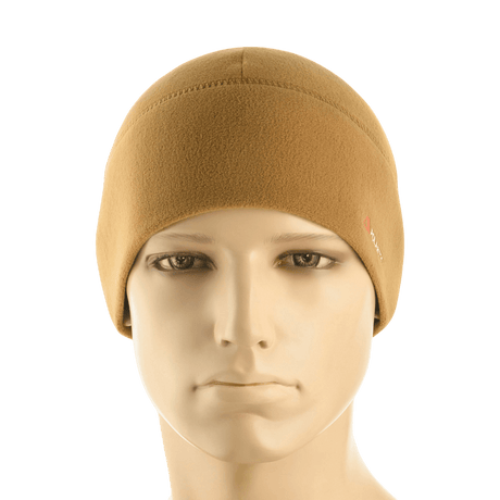 M-Tac Fleece Watch Cap Light Polartec i brun, vinterhue i Micro Series fleece, holdbar og varm, perfekt til vinterbrug.