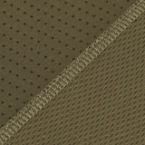 Detaljeret nærbillede af M-Tac T-Shirt Sweat-Wicking Athletic Gen.II med svedtransporterende polyesterstof og flade sømme.