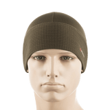 M-Tac Hjelm Watch Cap Polartec i grøn, let og varm hue til køligt vejr, sidder komfortabelt under hjelme. Materiale: Polartec® fleece.