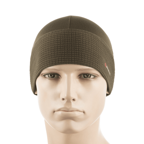 M-Tac Hjelm Watch Cap Polartec i grøn, let og varm hue til køligt vejr, sidder komfortabelt under hjelme. Materiale: Polartec® fleece.