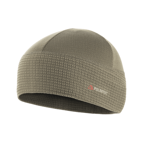 M-Tac Hjelm Watch Cap Polartec i brun, let og varm fleecehue med anti-pilling, perfekt til køligt vejr, passer under hjelm.