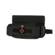 M-Tac Horizontal Medical Pouch ROLL Elite i sort, fremstillet af Cordura 500D, robust medicinsk pouch designet til plate carrier baglommer.