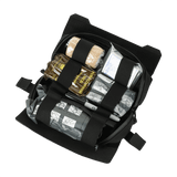 Åben M-Tac Horizontal Medical Pouch ROLL Elite med medicinske forsyninger, designet til effektiv lagring og slidstyrke, fremstillet af Cordura.