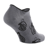 M-Tac Let Sommersokker Grenader, korte grå sportsstrømper med sort granatdesign, ergonomisk og åndbar til løb og udendørs aktiviteter.