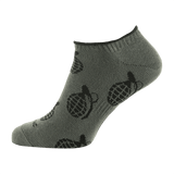 M-Tac Let Sommersokker Grenader essentielle til løb og udendørsaktiviteter, lette og åndbare sokker med ergonomisk pasform og originalt mønster.
