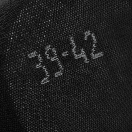 Størrelsesmærkat på M-Tac Let Sommersokker, viser størrelse 39-42, designet til komfortabel brug i varmt vejr.