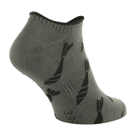 Mørkegrå M-Tac Let Sommersokker Morter Bomber, ergonomisk design til sport og udendørs aktiviteter, med unikt bombermønster.