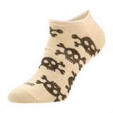 M-Tac Let Sommersokker Pirate Skull, lette og åndbare sokker med ergonomisk pasform, ideel til sport og daglig brug i varmt vejr.