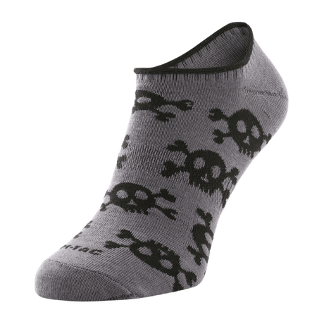 M-Tac Let Sommersokker Pirate Skull lette løbesokker med ergonomisk pasform og åndbart materiale til udendørs aktiviteter i varmt vejr.