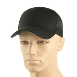 M-Tac Mesh Flex Ripstop Baseball Cap med mesh-paneler for optimal ventilation, holdbarhed og komfort, perfekt til udendørs aktiviteter.