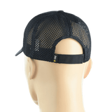 Bagside af M-Tac Mesh Flex Ripstop Baseball Cap med justerbar Velcro-strop og mesh-paneler for god ventilation.
