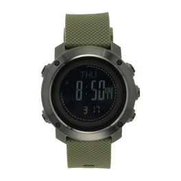 M-Tac Multifunctional Tactical Watch with advanced features such as altimeter, barometer and water-resistant design for outdoor activities and military use