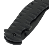 M-Tac Outdoor & Militær foldekniv - Type 4 med G10 kompositmateriale håndtag, taktisk design, krom rustfrit stål klinge.