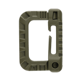 M-Tac Plast Karabin i slidstærk ABS-plast ideel til fastgørelse på vest eller taske. Let og praktisk, ikke egnet til klatring.