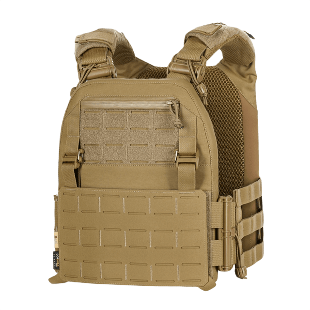 M-Tac Plate Carrier Cuirass FAST Elite Gen.II i holdbar Cordura 500D med hurtigspænder og forlængbare skulderremme til taktik.