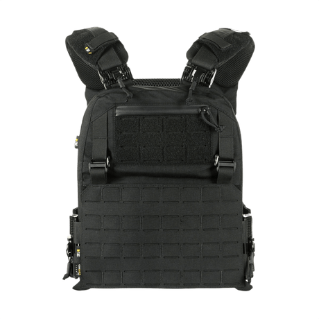 M-Tac Plate Carrier Cuirass FAST QRS XL Gen.II lavet af Cordura 500D med justerbare stropper og hurtig-lås 2M ROC på skulderremme.