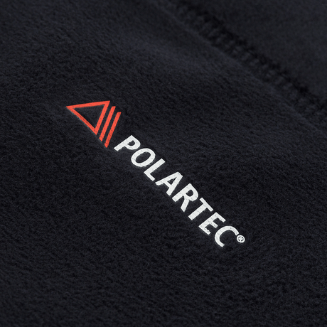 M-Tac Polartec Anatomic Tube Scarf i Polartec Micro Series fleece, tæt på fleece materiale med Polartec logo.