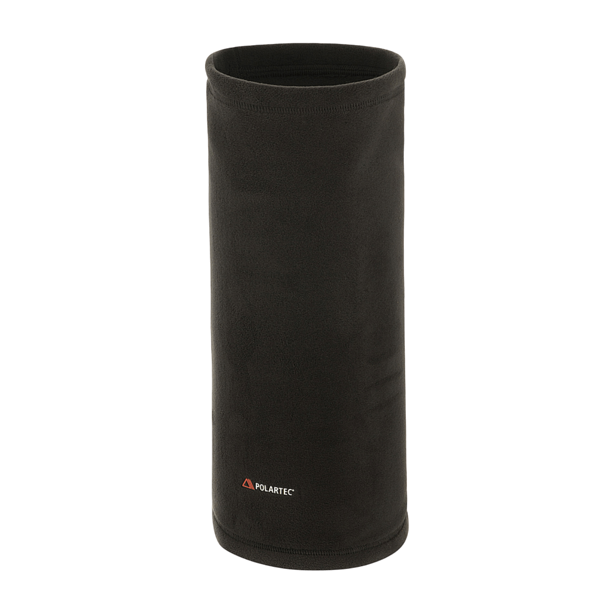 M-Tac Polartec Lang Tubehalstørklæde i sort fleece til alsidig brug som halsrør, ansigtsmaske eller pandebånd. Varmer og beskytter effektivt.