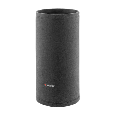 M-Tac Polartec Lang Tubehalstørklæde i sort fleece, alsidigt tilbehør til koldt vejr, ideel til træning og udendørs aktiviteter.