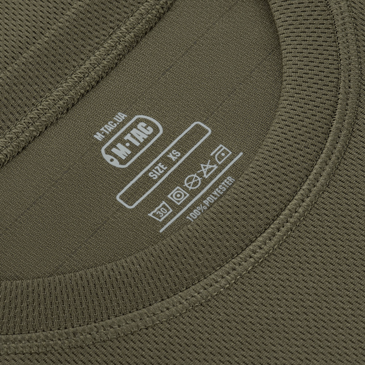 M-Tac T-Shirt Raglan Sweat-Wicking Tactical Summer T-shirt krave med vaskeanvisning