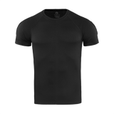 M-Tac T-Shirt Raglan Sweat-Wicking Tactical Summer, perfekt til aktiv brug og komfort under udstyr, i svedtransporterende, hurtigtørrende polyester.