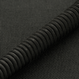 M-Tac Safety Cord Medium for Carbine i sort spiraldesign til fastgørelse af våben og udstyr med D-ring og MOLLE-montering.