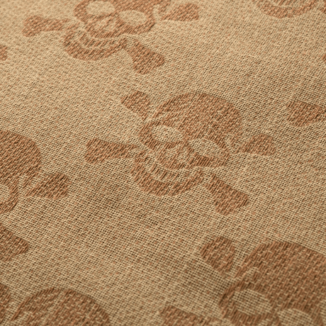 M-Tac Shemagh Tørklæde Pirate Skull med dødningehovedmønster, 100% bomuld, beskytter mod sol og sand, måler 105 x 105 cm