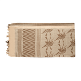 M-Tac Shemagh Tørklæde Spartan i 100% bomuld, beskytter mod sol, sand og vind. Taktisk design med Spartan-mønster. Størrelse 110 x 110 cm.