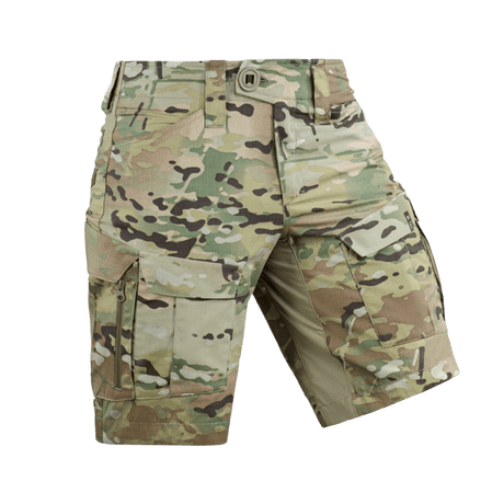 M-Tac Shorts STURM Gen.II Nyco Extreme i camouflagemønster til taktisk brug og outdoor-aktiviteter, optimal komfort og slidstyrke.