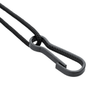 M-Tac Safety Cord med D-ring til sikker fastgørelse af udstyr som pistol, kniv og lygte. Fremstillet af paracord og PVC med en trækstyrke på 50 kg.