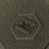 Detalje af M-Tac Sling Pistol Taske Elite Hex med Velcro med militær taktik logo på Cordura stof