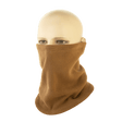 M-Tac Snood Elite Kort Justerbar Fleece i brug som ansigtsmaske på en mannequin, beskytter mod kulde og vind med justerbar pasform.