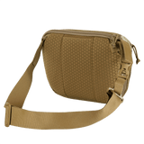 M-Tac Sphaera Hex Hardsling Bag Large Elite i brun, set bagfra, komfortabelt design, justerbar strop