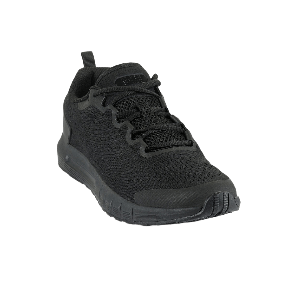 M-Tac Summer Pro Sneakers i sort, designet til hverdags- og let outdoor brug, med åndbart mesh, EVA-skum og gummisål for optimalt greb.