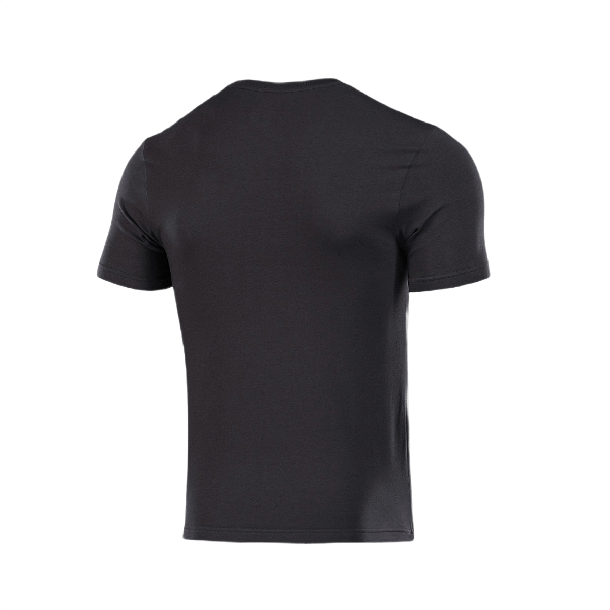 M-Tac T-shirt 93/7 set bagfra, fremhæver muskelkonturer med elastisk materiale. Ideel til hverdagsbrug, sport og aktiviteter.