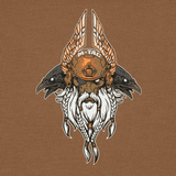 M-Tac T-Shirt Odin med print af Odin, Hugin og Munin, klassiske symboler fra nordisk mytologi