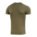 M-Tac T-shirt Ultra Light Polartec i Power Dry® materiale, olivengrøn farve, perfekt til træning og outdoor brug.