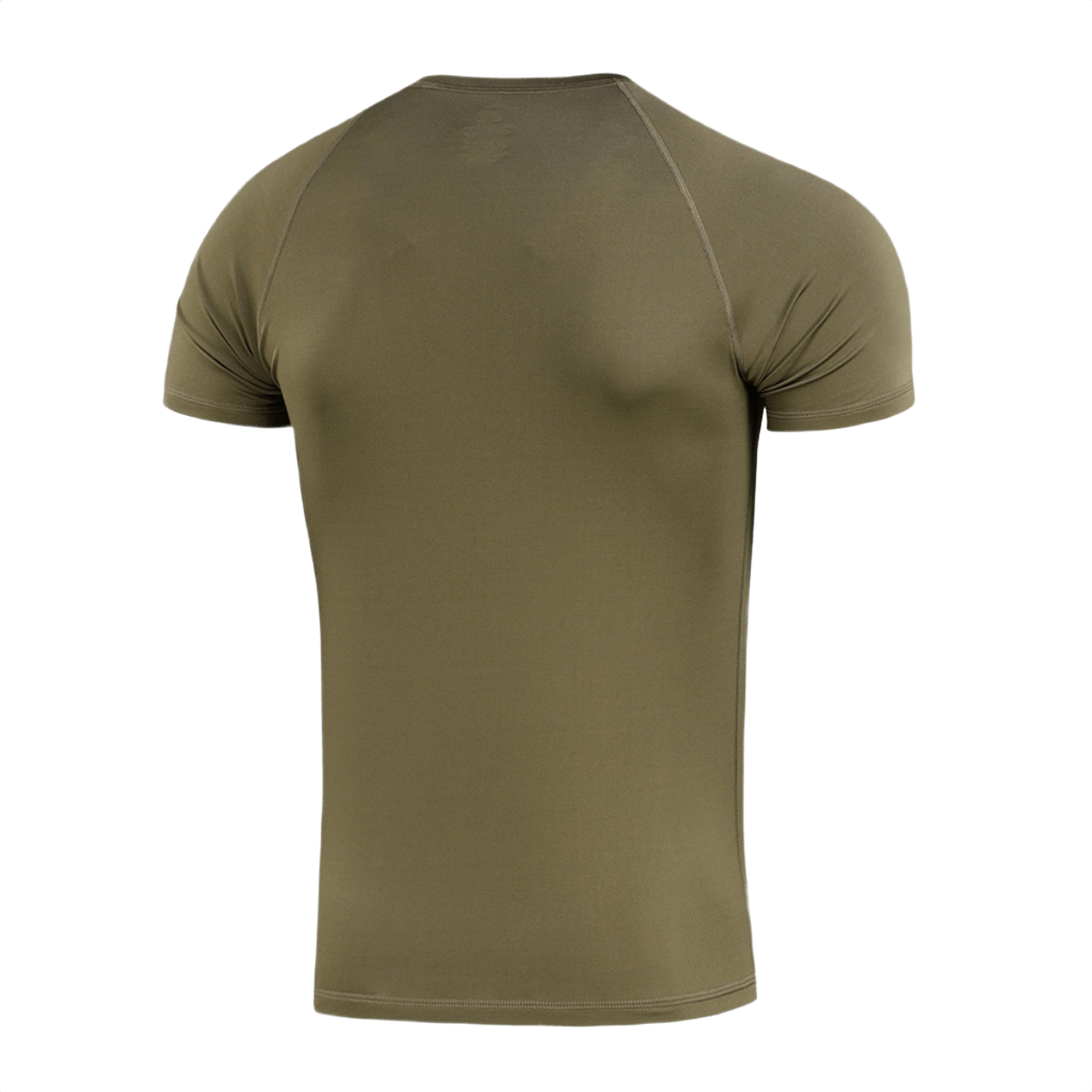 M-Tac T-shirt Ultra Light Polartec i Power Dry® materiale, olivengrøn farve, perfekt til træning og outdoor brug.