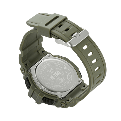 M-Tac Tactical Ur med Kompas 2233, robust design med ABS-plast kasse og stål bagcover, perfekt til outdoor og taktisk brug