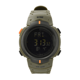 M‑Tac Taktisk Compass Ur med vandtæt funktion, elektronisk kompas og baggrundslys. Perfekt til udendørs aktiviteter.